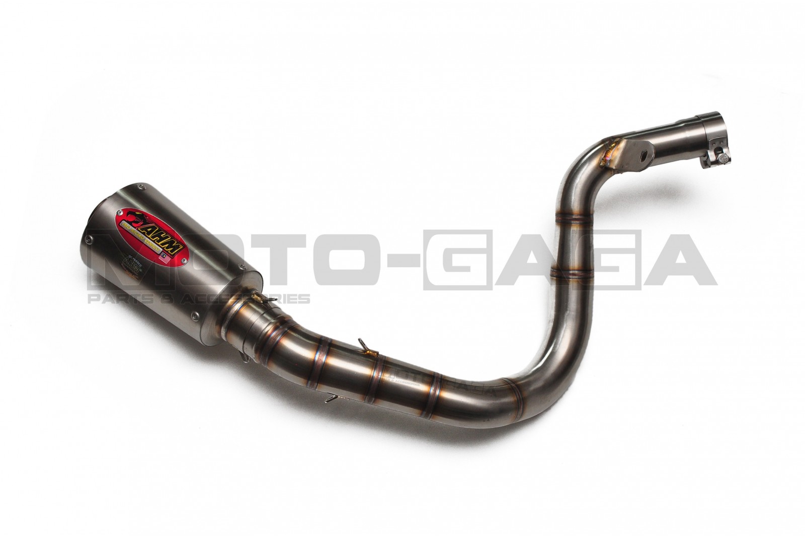 AHM GP1 Slip On Exhaust - KTM RC/Duke 200