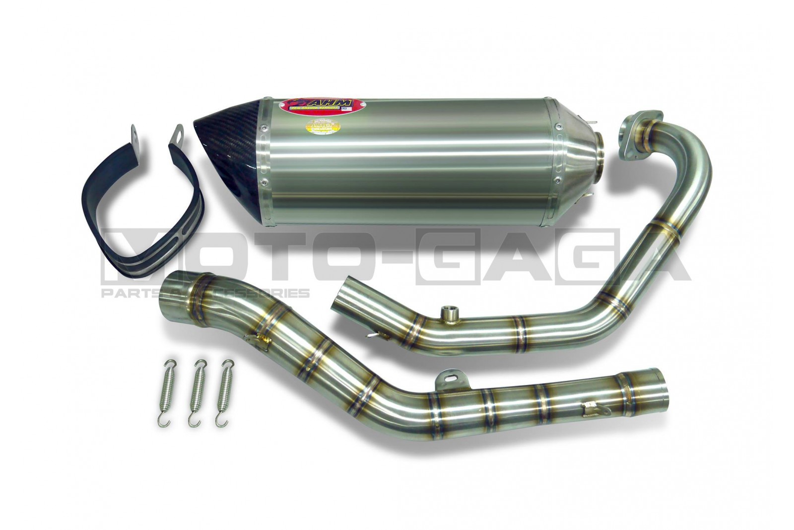AHM Z1 Complete Exhaust System - Kawasaki Ninja 250SL