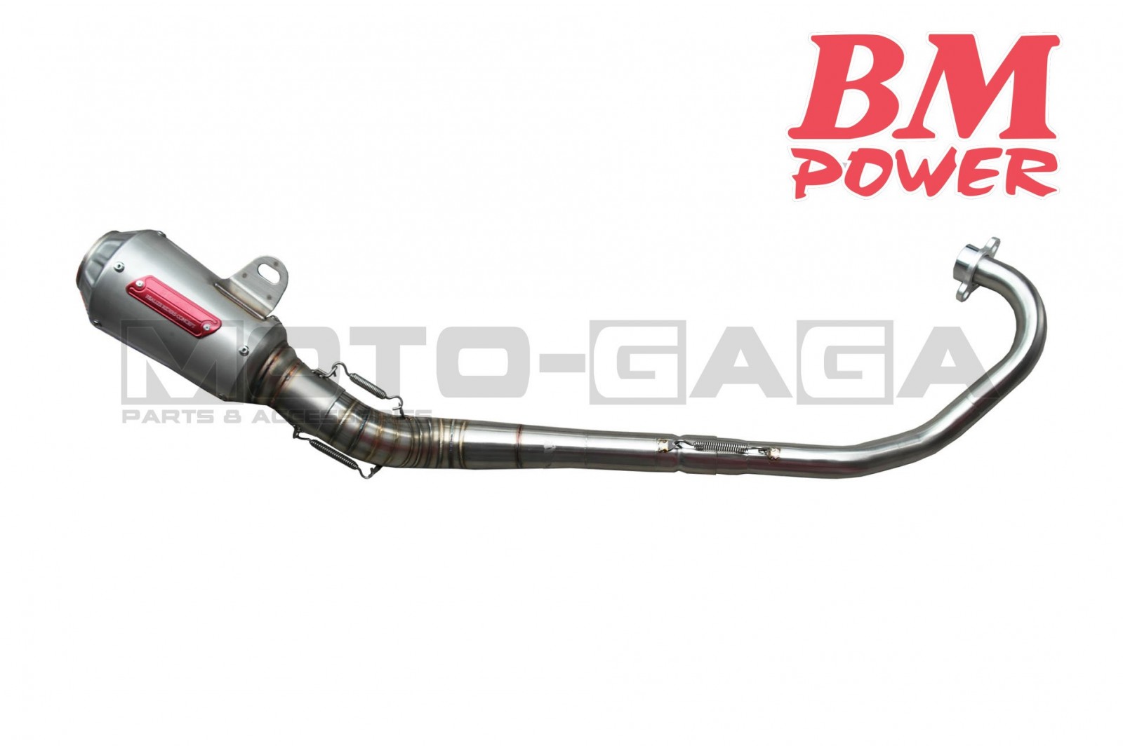 BM Power GP2 Racing Exhaust - Yamaha Y15ZR/Jupiter MX King/Spark/Exciter/Sniper T150