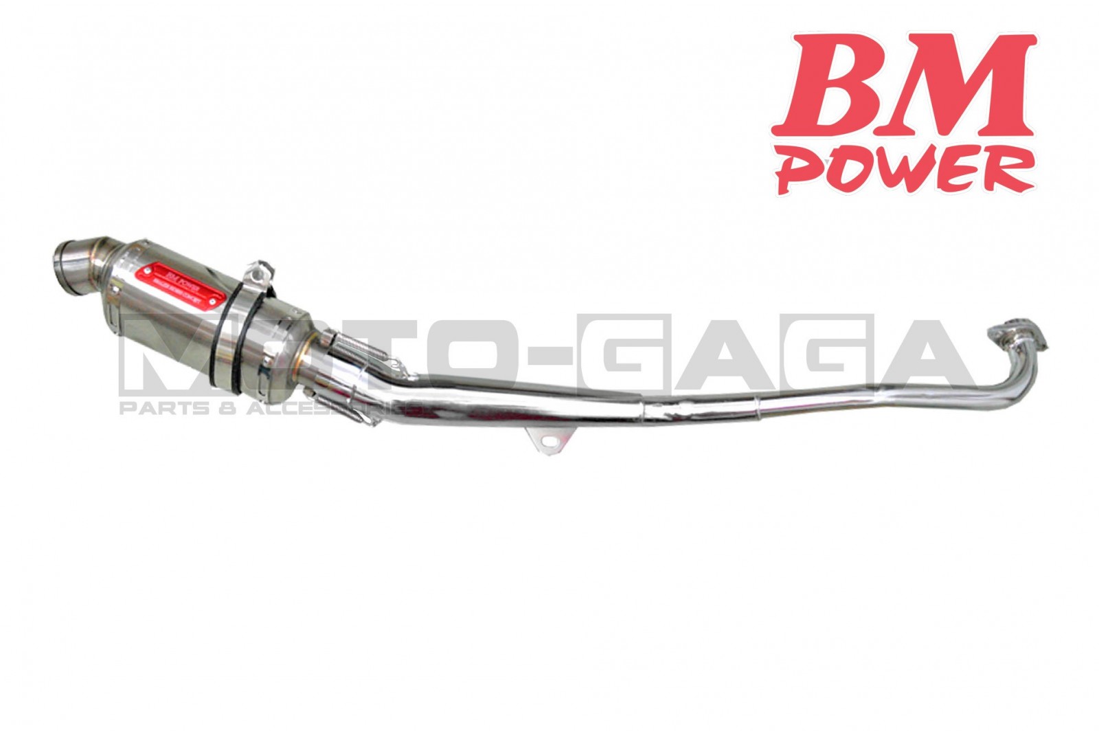 BM Power Racing TM Exhaust - Yamaha Crypton/Jupiter/Vega/Spark T115 Efi