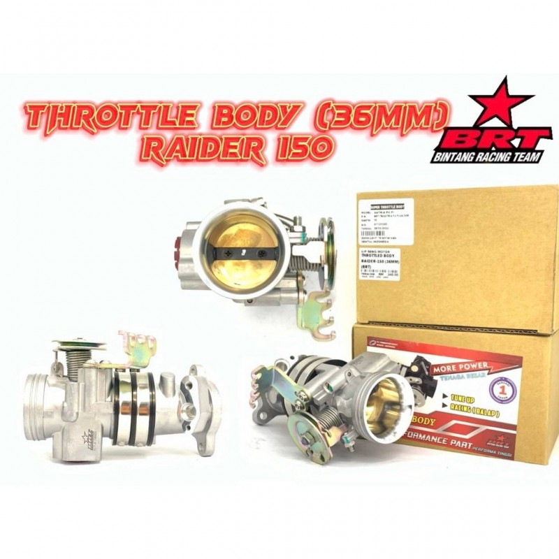 BRT Racing Throttle Body (34/36mm) - Suzuki GSXR150/Raider 150 Fi