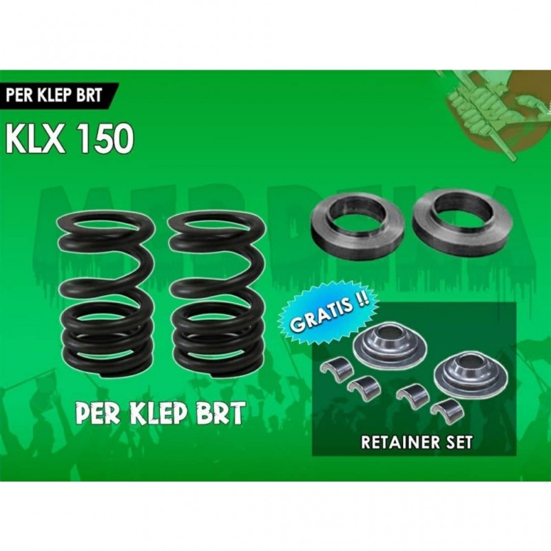 BRT Racing Oval Valve Springs - Kawasaki KLX 150/KLX125/D-tracker