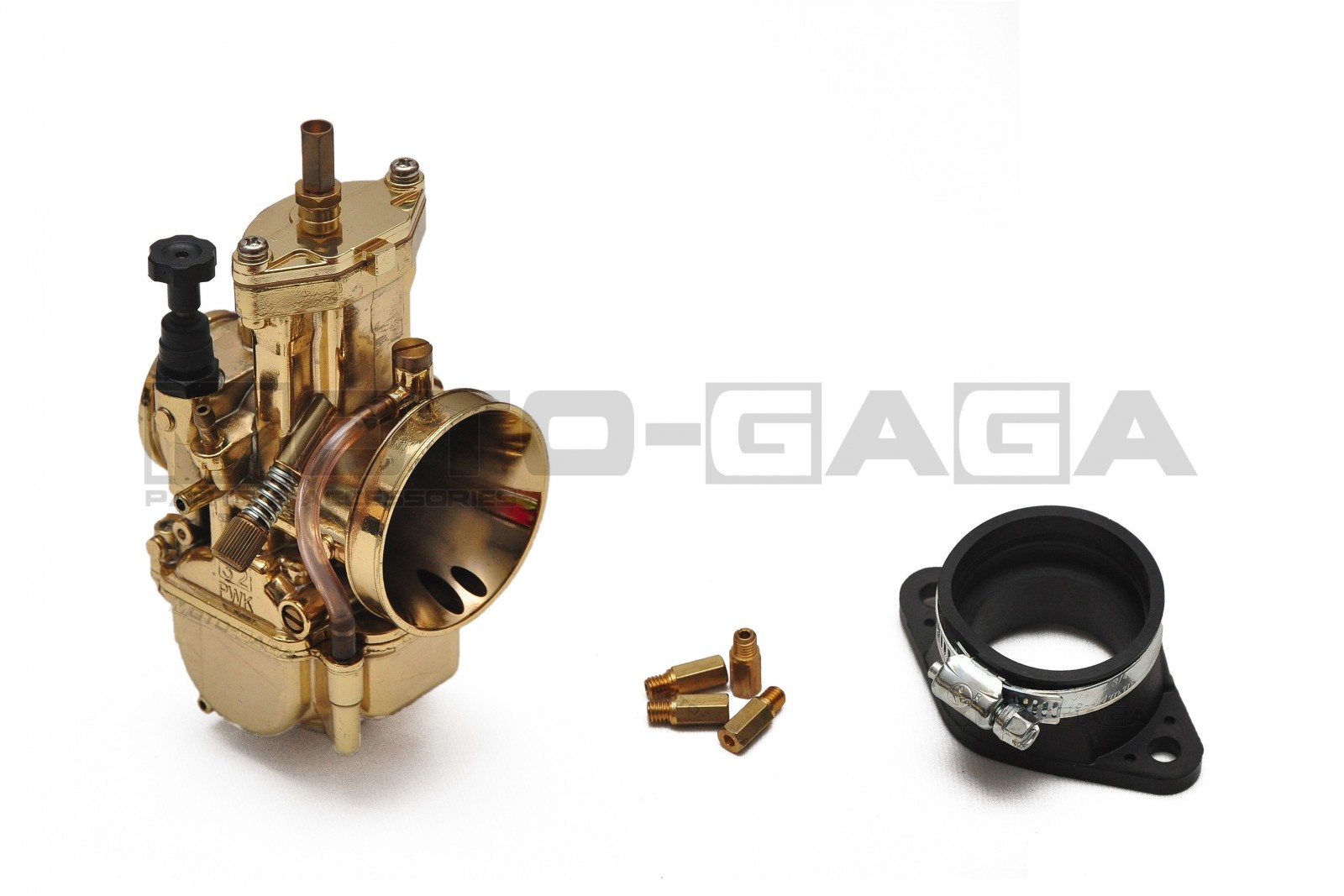 Cardinals Racing 2T/4T Powerjet Flatslide Carburetor - 24mm