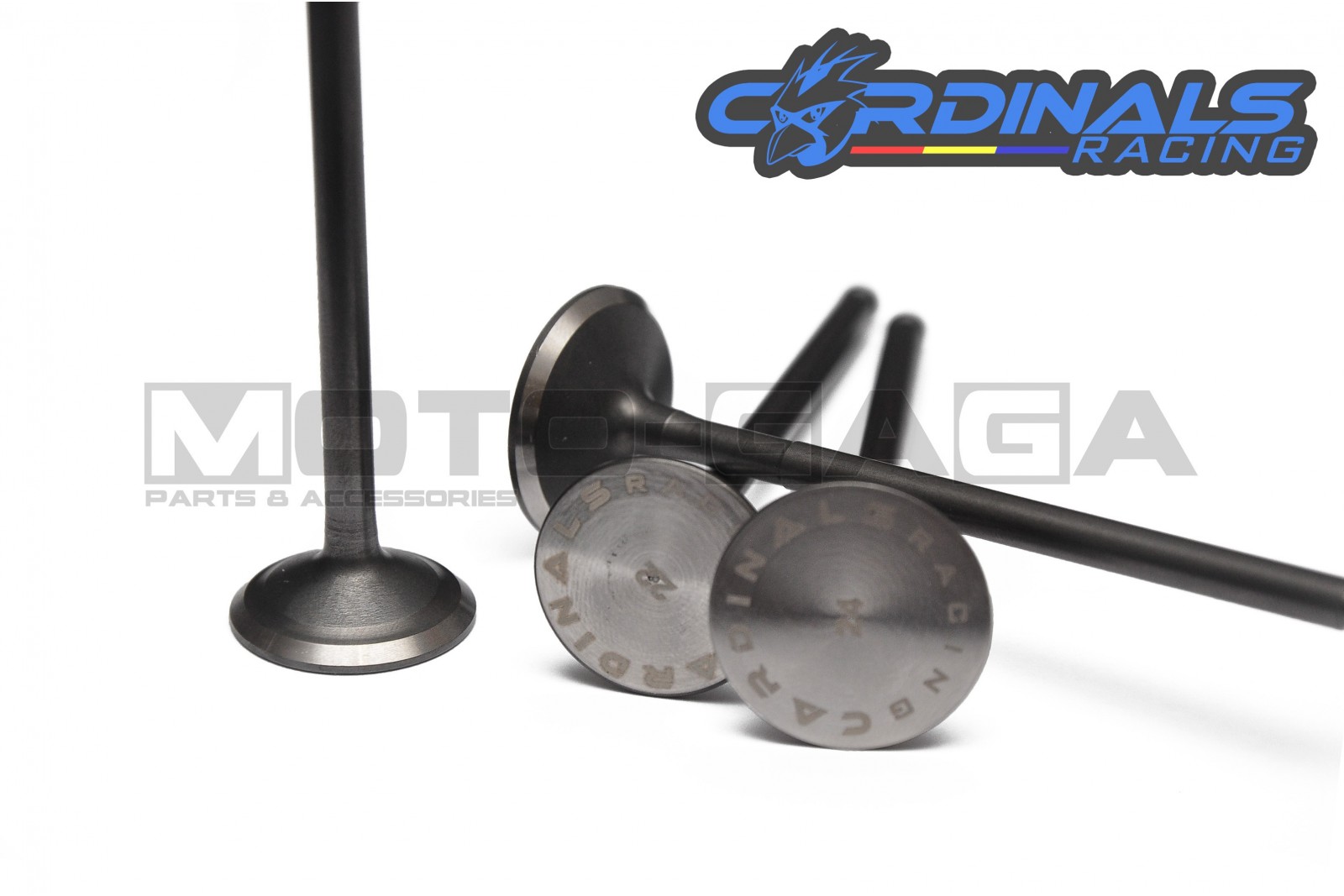 Cardinals Racing Oversized Valves - 4V Yamaha (19ex/22in) - Yamaha LC135/JupiterMX/Crypton X/Spark/Exciter/YZF-R15/R125/Fz150i