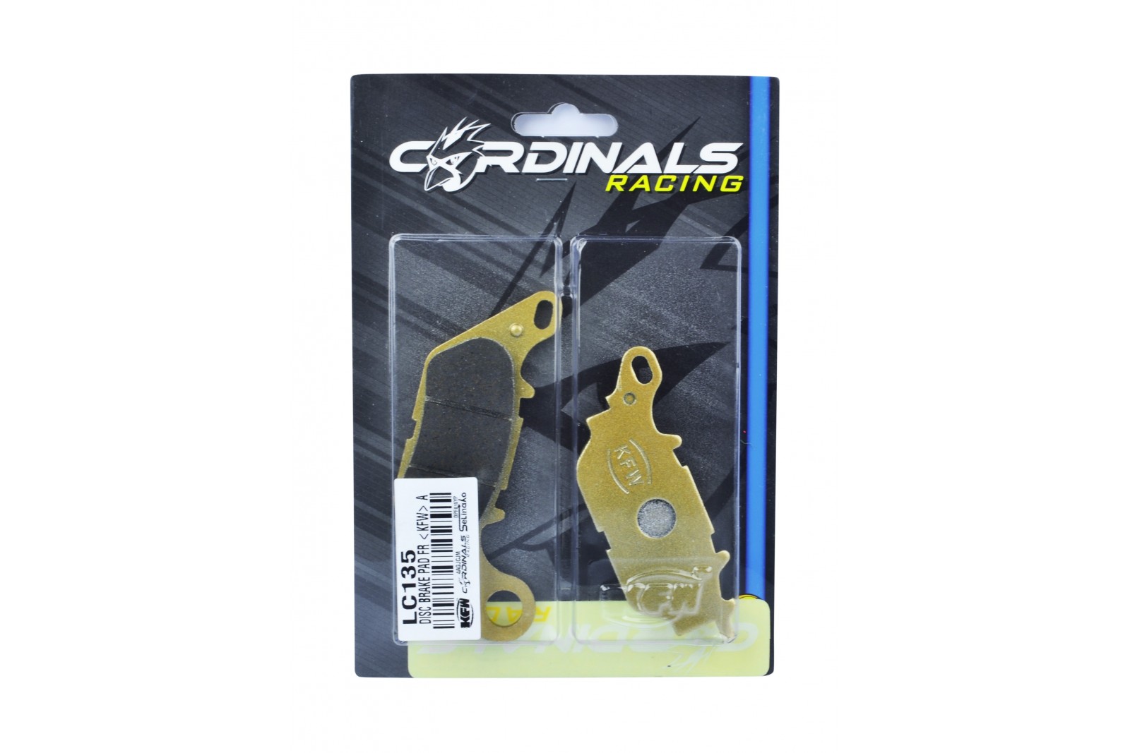 Cardinals Racing Replacement Front Brake Pads - Yamaha Ego/Mio/Luvias/Nouvo 115 AT