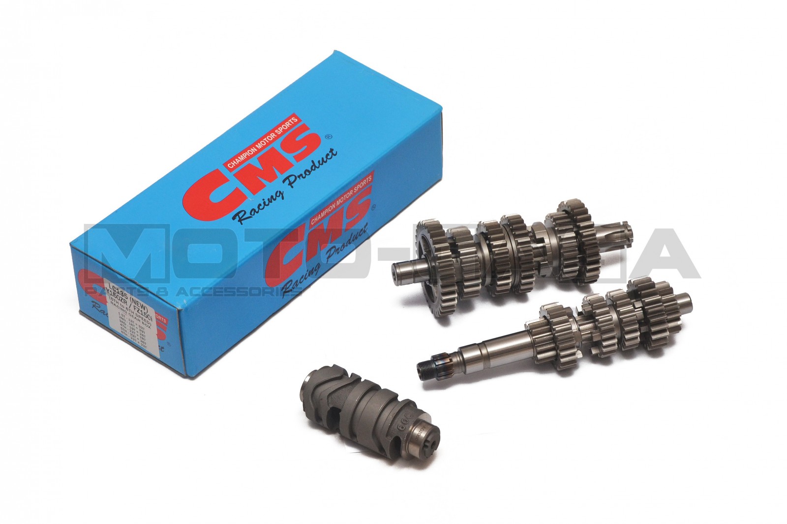 CMS Close Ratio 5 to 6 speed Racing Gearbox - Yamaha T135 Jupiter MX/Crypton X/Spark/Exciter/Sniper 135 5 Speed