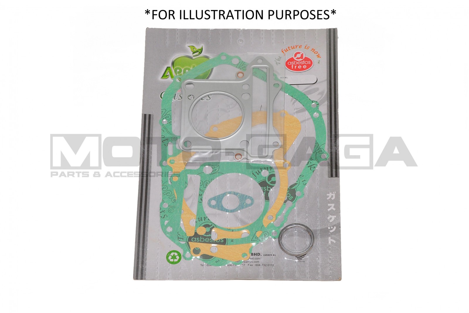 Complete Engine Overhaul Gasket Set - Honda Icon/Spacey/Vision/Dio NSC 110