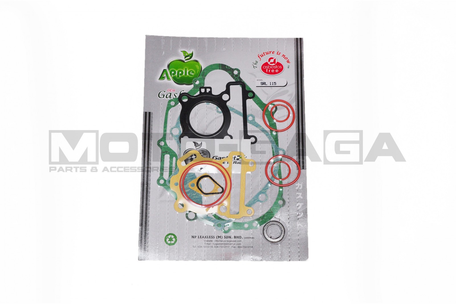 Complete Engine Overhaul Gasket Set - Yamaha Crypton/Jupiter/Vega/Spark T115