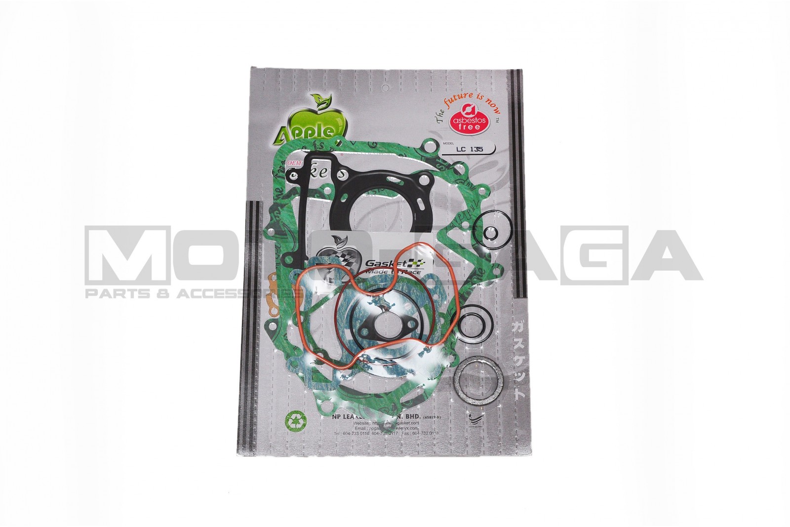 Complete Engine Overhaul Gasket Set - Yamaha T135 Jupiter MX/Crypton X/Spark/Exciter/Sniper 135