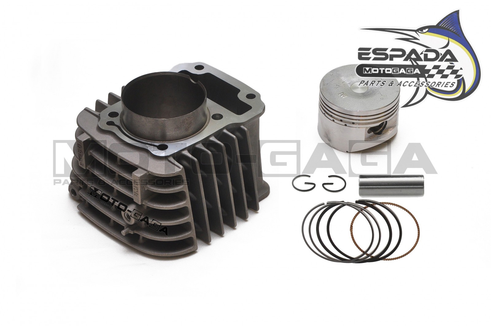 Espada Racing 53mm (123cc) Big Bore Cylinder Kit - Honda Wave 110/110i/ Wave Dash