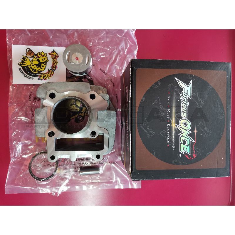 F1 Racing 56mm (133cc) Big Bore Cylinder Kit - Yamaha TTR110 /Crypton/Jupiter/Spark T110