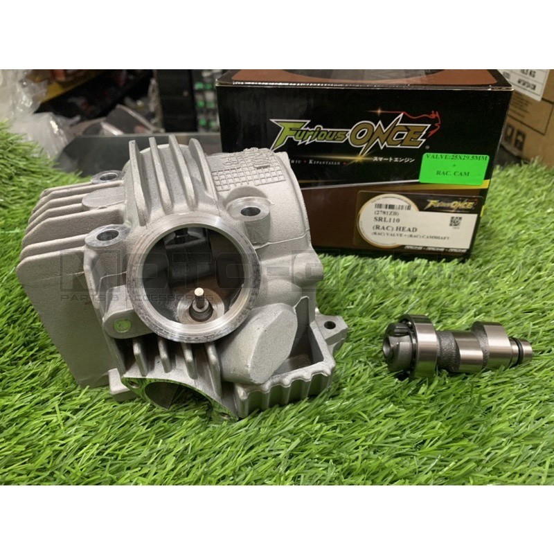 F1 Racing Cylinder Head - Yamaha TTR110/T110 (27in/23ex)