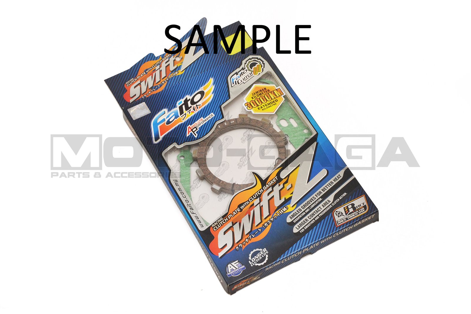Faito Racing Clutch Plates - Yamaha YZF-R15 V2/MT-15/M-Slaz/Fz150i Vixion (2014-)