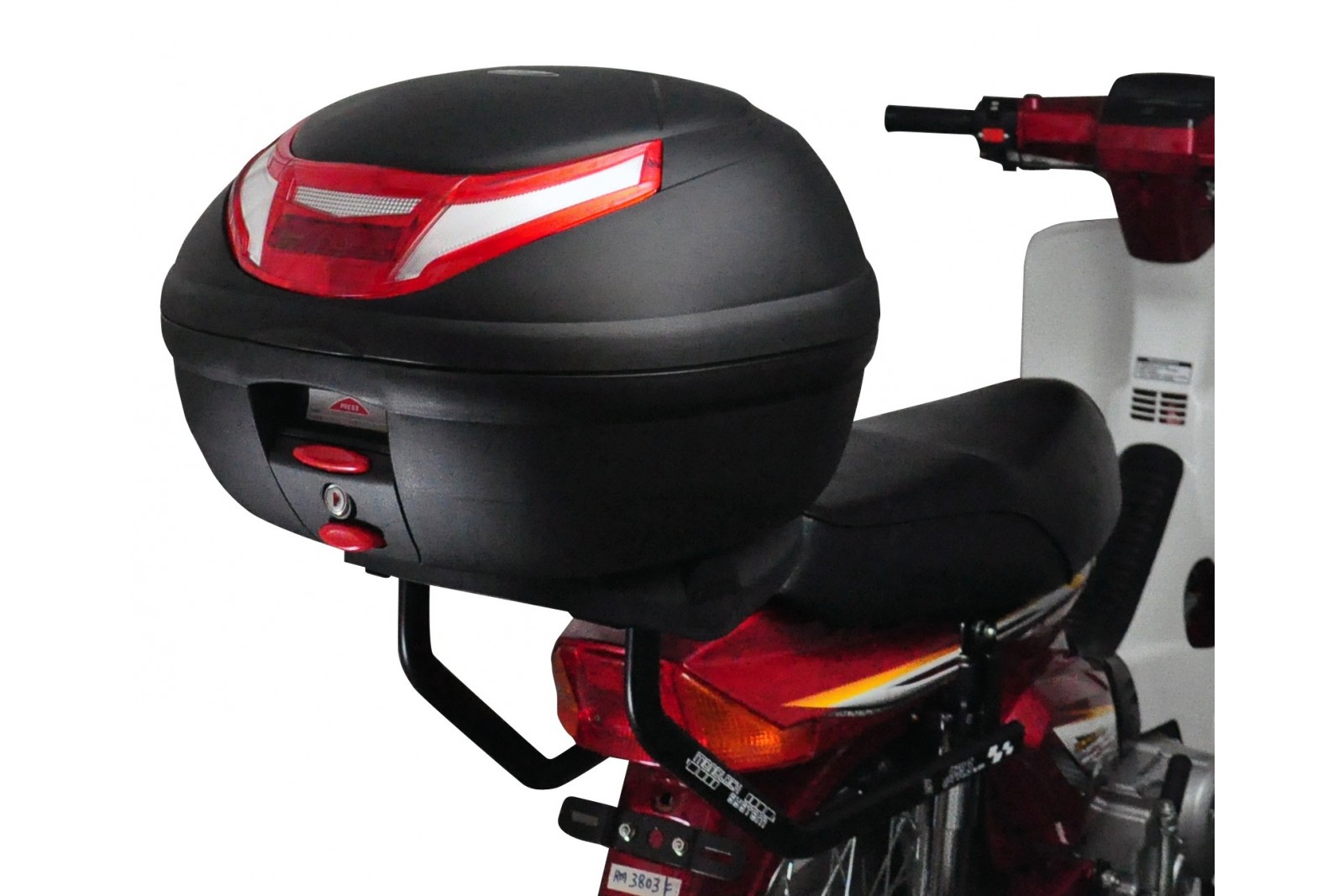 Givi HR3 Top Box Luggage Rack with Mounting Plate - Honda C100/Dream/Astrea/Citi/Wave/Supra