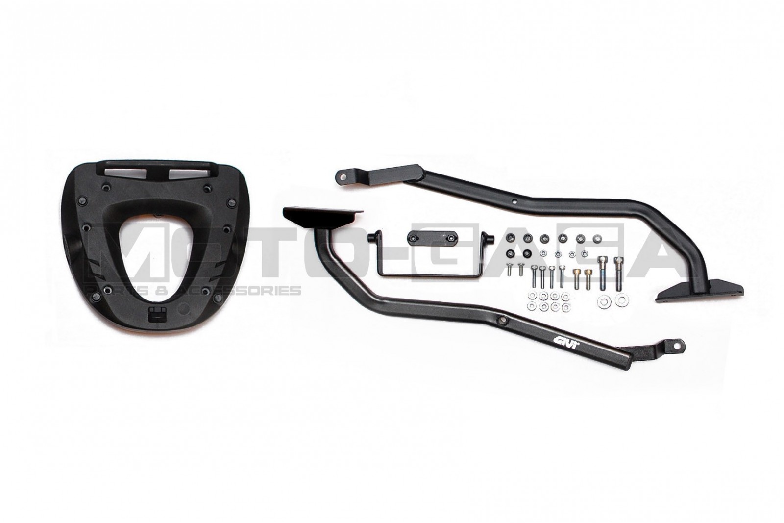 Givi HR3 Top Box Luggage Rack with Mounting Plate - Yamaha T135 Jupiter MX/Crypton X/Spark/Exciter/Sniper 135