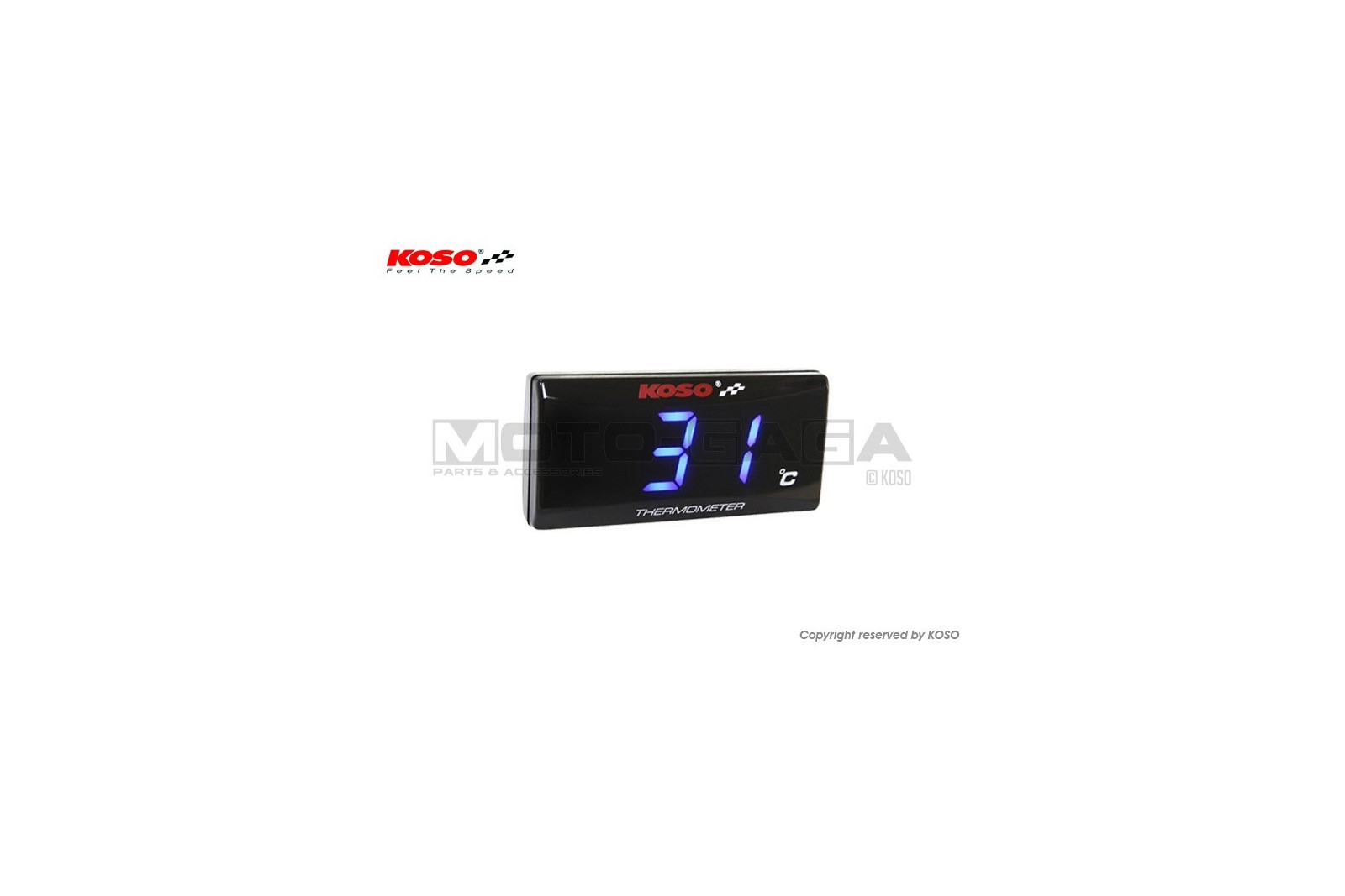 Koso mini slim temperature meter