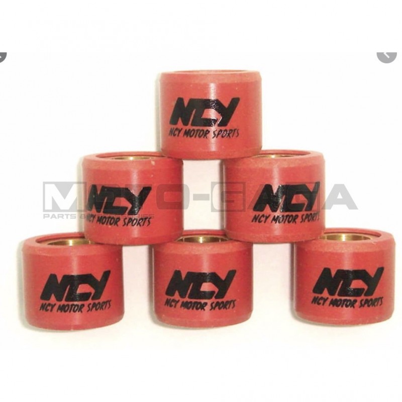 NCY Racing Roller Weights (20x15mm) - Honda ADV/PCX/Vario/SH/Click/Lead 125/150
