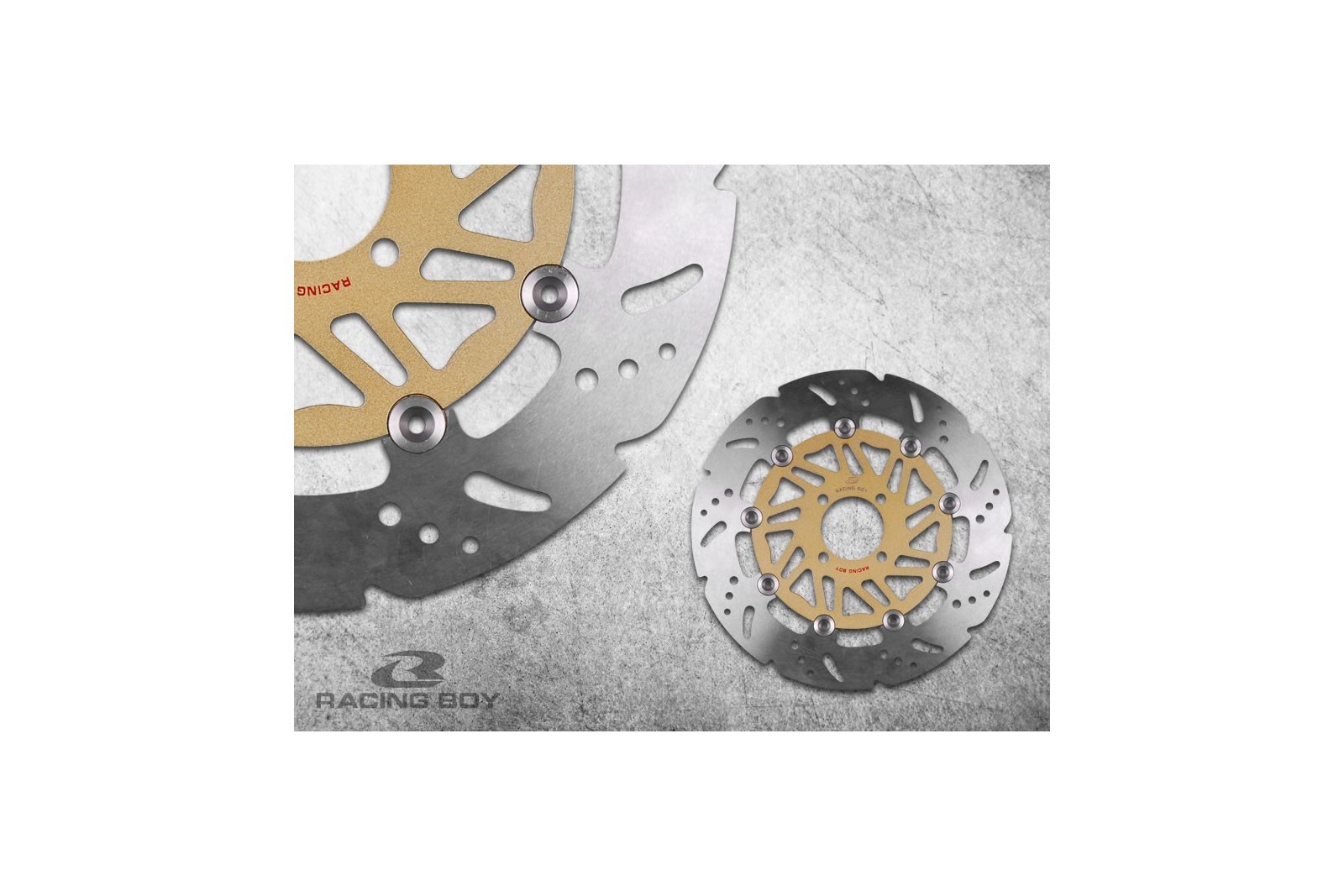 Racing Boy 300mm Stainless Steel Floating Front Brake Disc (R291) - Yamaha Mio/Ego/Luvias/Fino 110/115/125