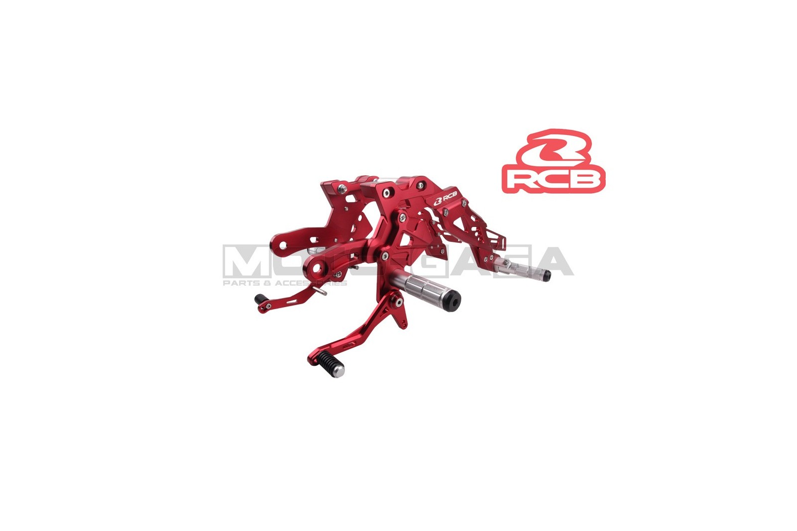 Racing Boy Adjustable Double Footrests/Rearsets - Yamaha Y15ZR/Jupiter MX King/Spark/Exciter/Sniper T150