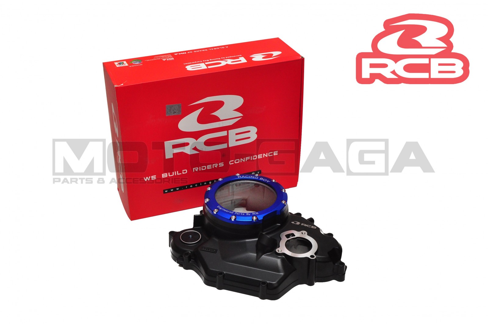 Racing Boy Clear Engine Clutch Cover - Yamaha Y15ZR/Jupiter MX King/Spark/Exciter/Sniper T150