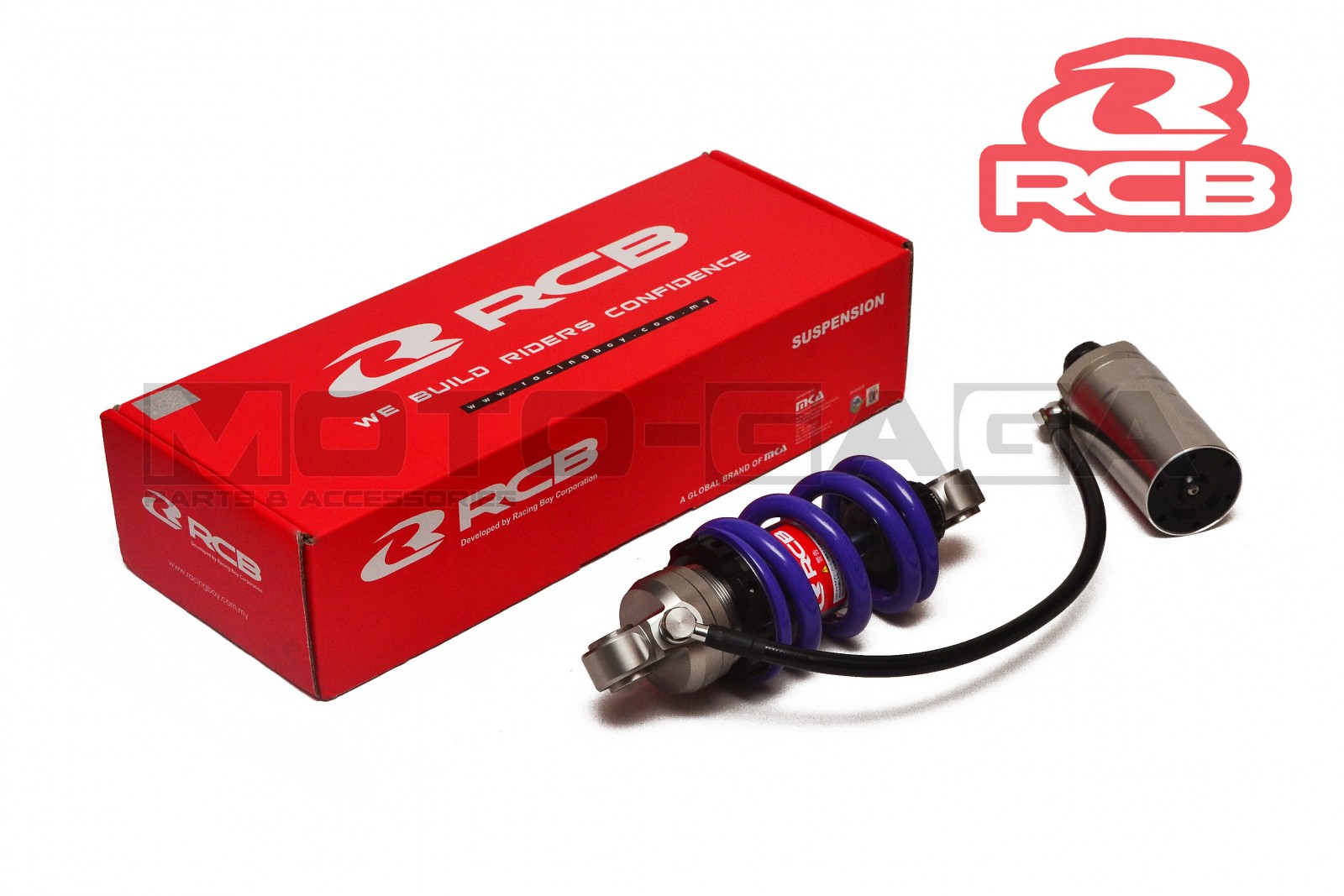 Racing Boy DB2 Adjustable Monoshock Absorber - Yamaha Y15ZR/LC135/Jupiter MX King/Crypton X/Spark/Exciter/Sniper T150 T135
