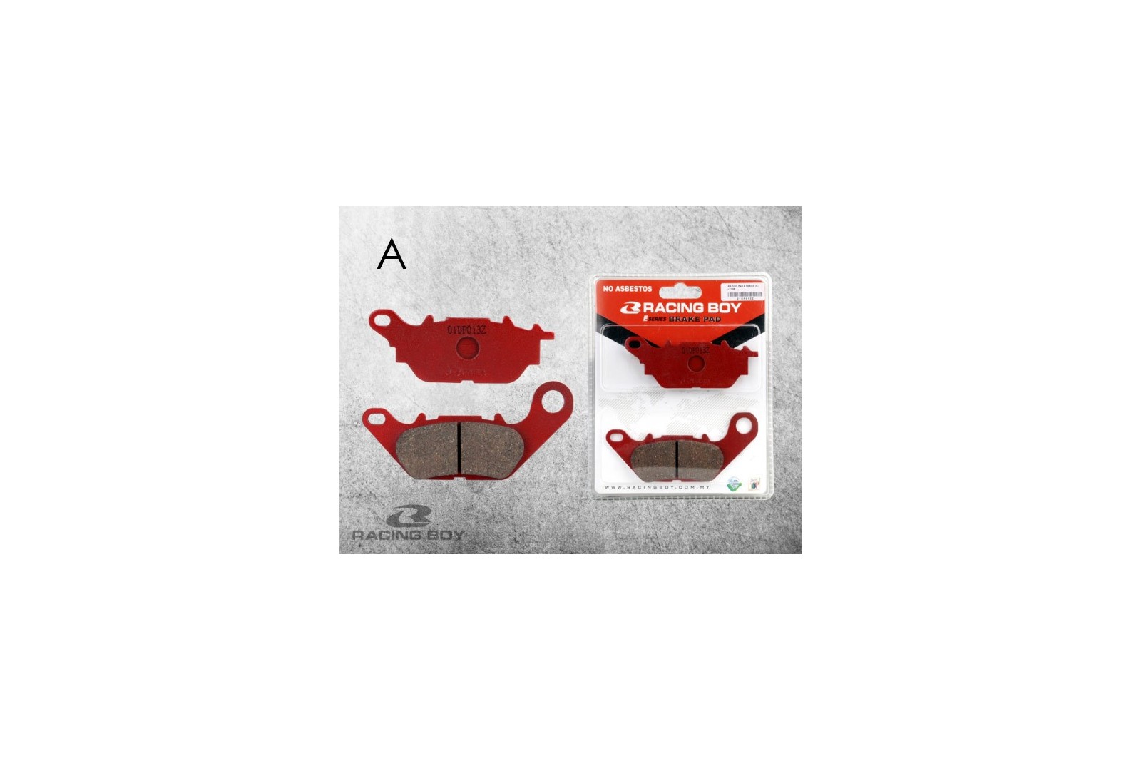 Racing Boy Street Brake Pads - Yamaha Crypton/Jupiter/Vega/Spark T110 (Universal)
