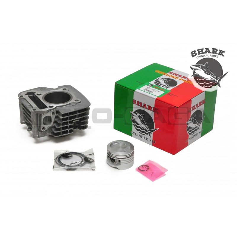 Shark Racing 60mm (153cc) Big Bore Cylinder Kit - Yamaha TTR110 /Crypton/Jupiter/Spark T110