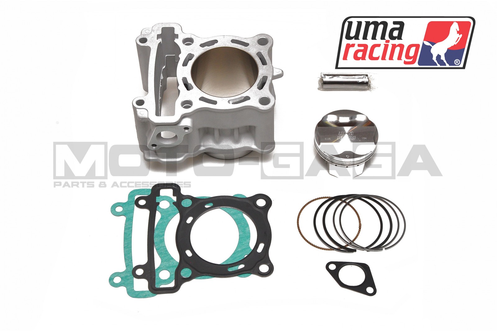 UMA Racing 57mm Big Bore Cylinder Kit - Yamaha T135 Jupiter MX/Crypton X/Spark/Exciter/Sniper/LC135/R15/FZ150i