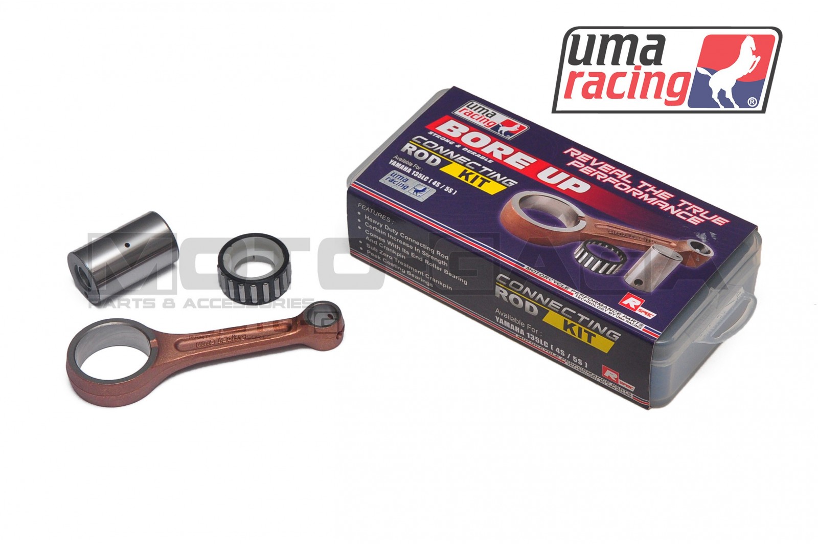 UMA racing Connecting Rod Kit - Yamaha YZF-R15/R125/MT-15/MT-125/WR125/Fz150i Vixion
