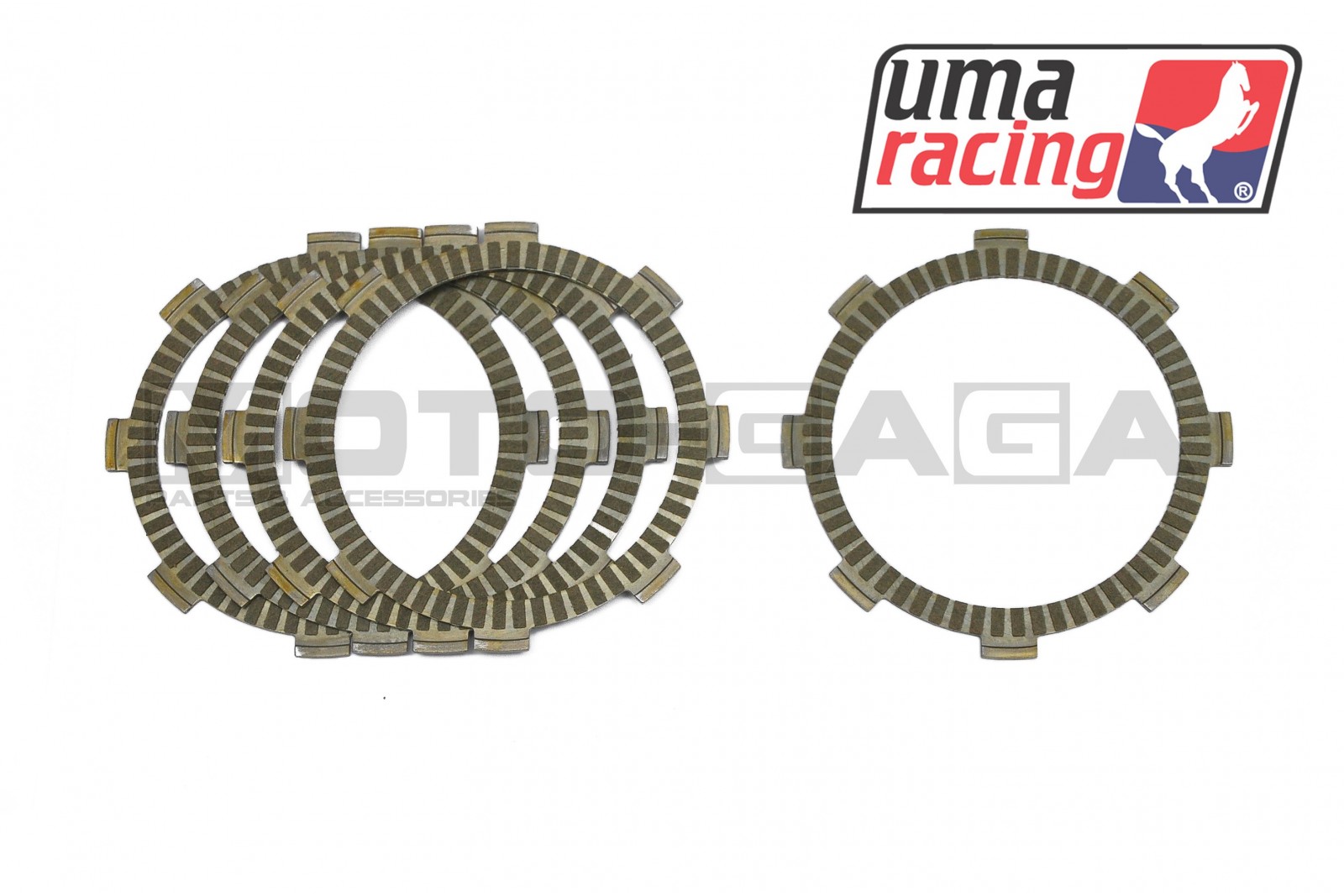 UMA Racing Friction Clutch Plates - Yamaha Crypton/Jupiter/Vega/Spark T110