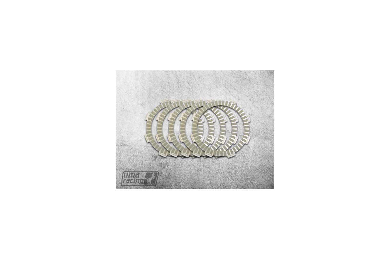 UMA Racing Friction Clutch Plates - Yamaha T135 Jupiter MX/Crypton X/Spark/Exciter/Sniper 135 5 Speed