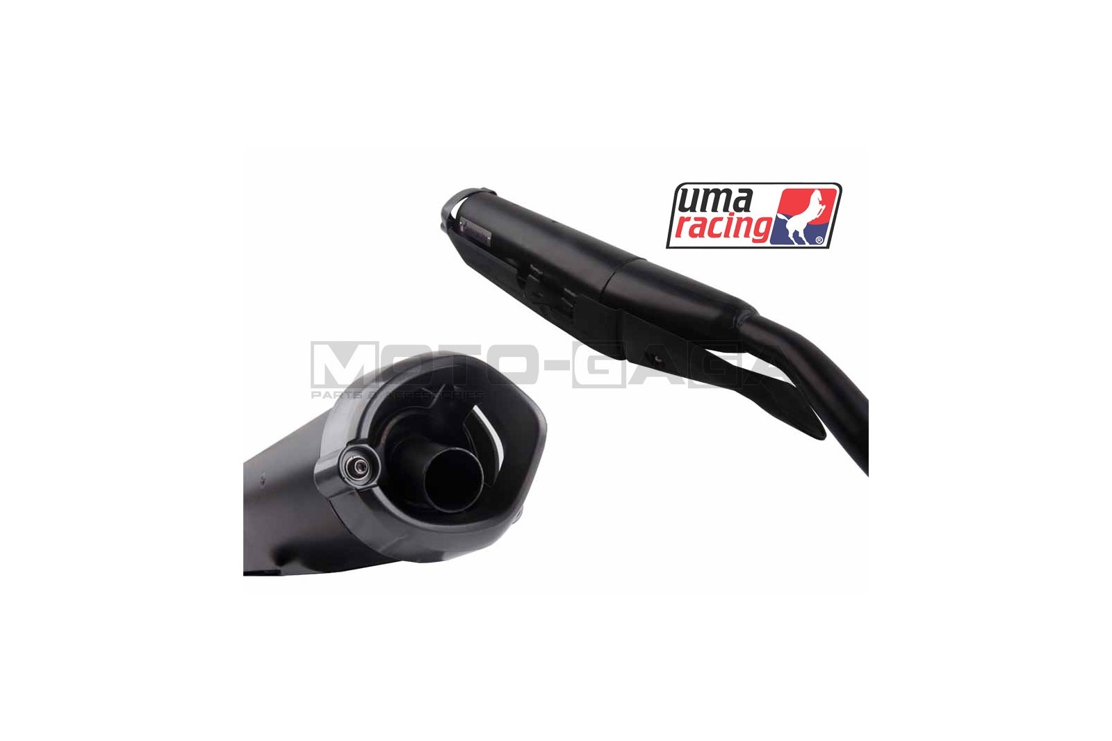 UMA Racing Silent Sport Backpressure Exhaust - Yamaha Y15ZR/Jupiter MX King/Spark/Exciter/Sniper T150