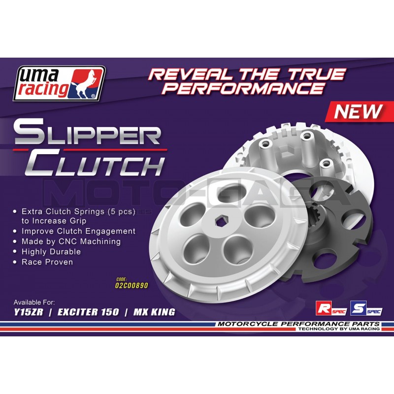 UMA Racing Slipper Clutch Kit - Yamaha YZF-R15 V2/R125/MT-15/MT-125/T150/Fz150i Vixion (2014-18)