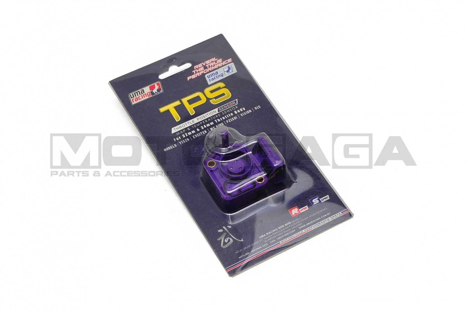 UMA Racing TPS sensor for Yamaha (2014-) Throttle Body (YZF-R15/Fz150i Vixion/Y15ZR/Jupiter MX King T150)